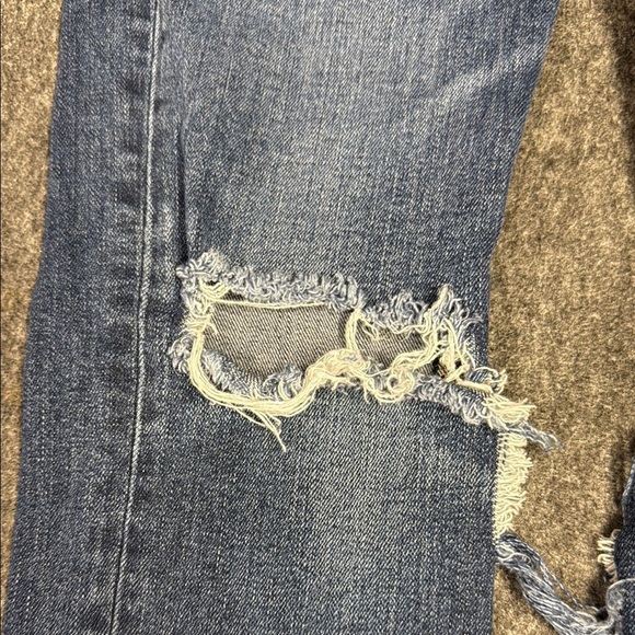 Rag & Bone Blue Skinny Jeans Distressed Casual - Picture 6 of 10